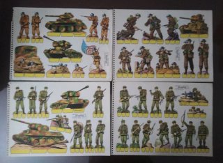 LOTE DE 20 RECORTABLES VARIADOS ANTIGUOS