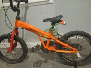 Bicicleta Monty 103 Infantil Naranja