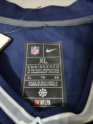 Camiseta Nike Game NFL Cowboys 11 azul talla XL