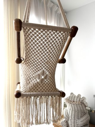 Hamaca Infantil Macramé Artesanal