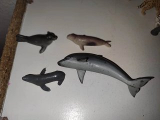 LOTE 13 ANIMALES PVC SCHLEICH + 2 FOQUITAS REGALO