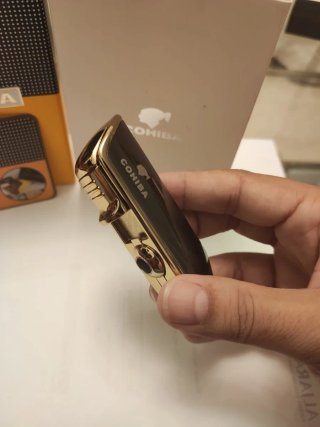 Mechero Cohiba encendedor trillama para habanos.