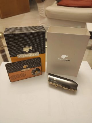 Mechero Cohiba encendedor trillama para habanos.