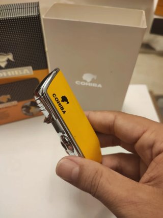 Mechero Cohiba encendedor trillama para habanos.