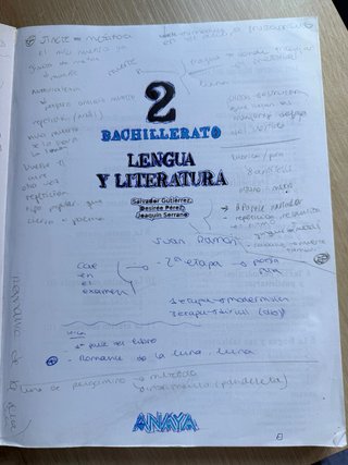Lengua y literatura, 2 Bachillerato, Operación ...