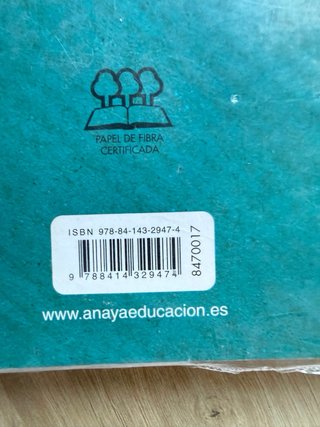 Lengua y literatura, 2 Bachillerato, Operación ...