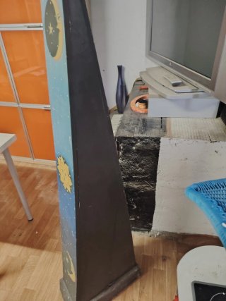 Cajonera de madera estilo bohemio