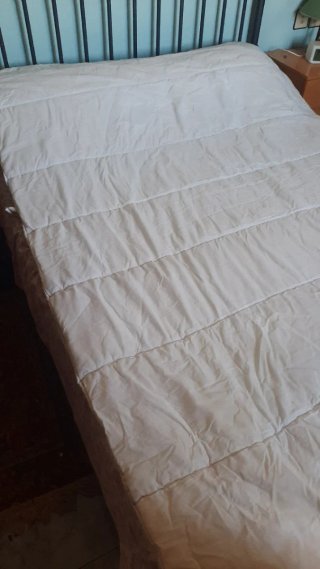 Relleno nórdico acolchado blanco