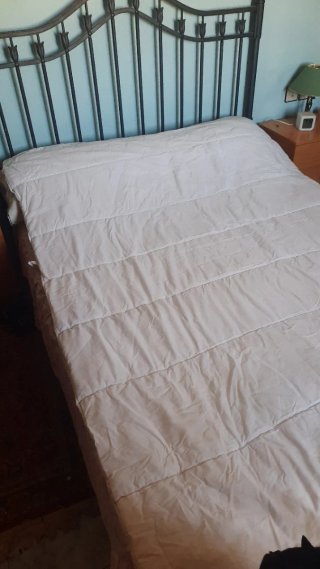 Relleno nórdico acolchado blanco
