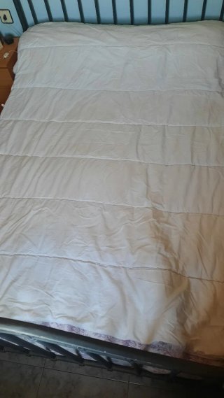 Relleno nórdico acolchado blanco