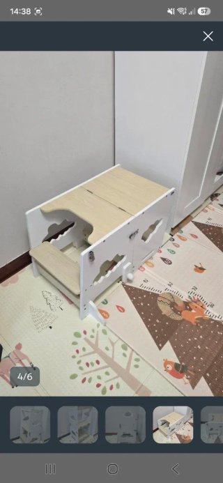 Torre de aprendizaje infantil y pupitre 2 en 1