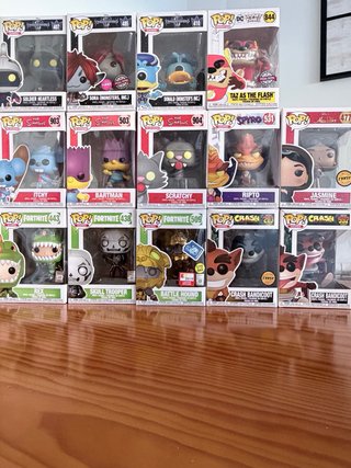 Lote Funko Pop Variados.