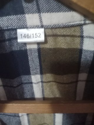Camisa de cuadros para niño