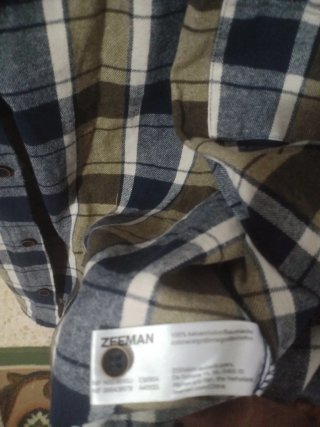Camisa de cuadros para niño