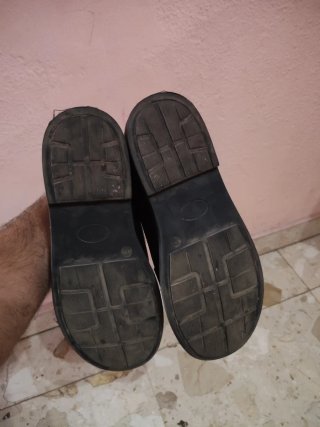 Zapatos Escolares Negros Velcro Talla 37