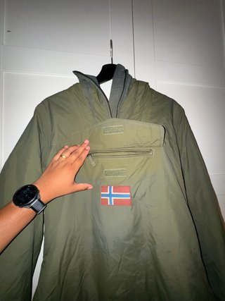 Chaqueta Napapijri Rainforest Verde Talla S