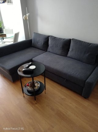 Sofá Cama Ikea Negro