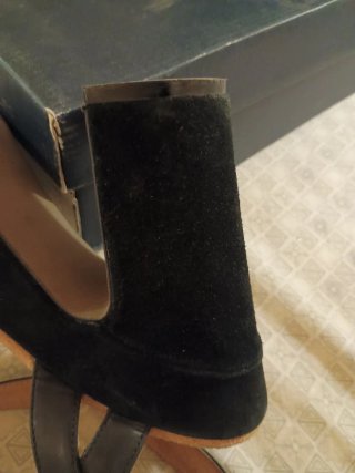 Sandalias Pedro Miralles Tacón Piel Negro