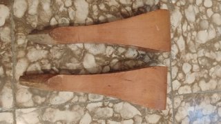 Patas de madera antiguas