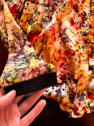 Chaqueta Zara Estampado Floral Talla M