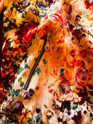 Chaqueta Zara Estampado Floral Talla M