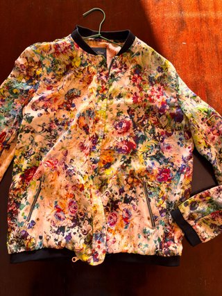 Chaqueta Zara Estampado Floral Talla M