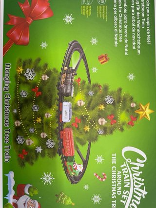 Tren Navideño Colgante para Árbol