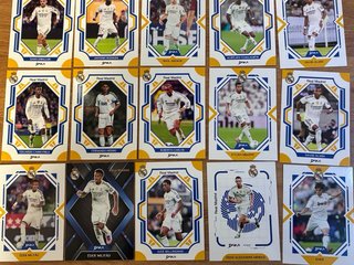 Lote cartas Real Madrid Daka