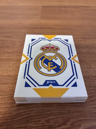 Lote cartas Real Madrid Daka