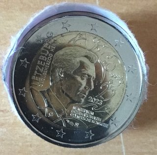 Moneda 2€ Luxemburgo 2023 - 25º Aniversario COI SC
