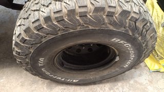 Neumático BFGoodrich All-Terrain 35 y llantas