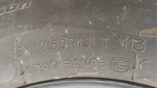 Neumático BFGoodrich All-Terrain 35 y llantas