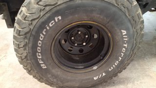 Neumático BFGoodrich All-Terrain 35 y llantas
