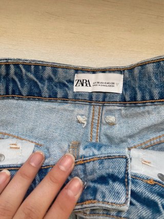 Shorts vaqueros Zara