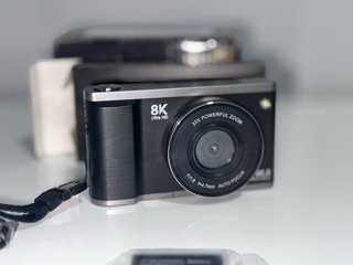 Cámara Digital 8K Ultra HD Zoom 20