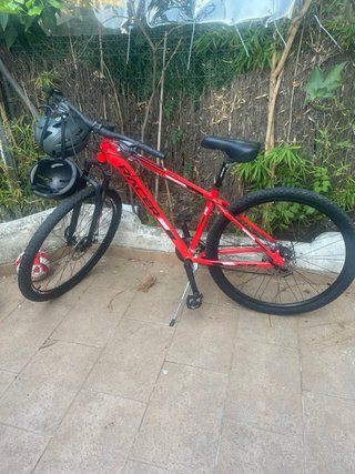 Bicicleta Montaña Talla M Roja