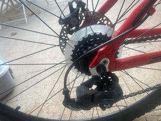 Bicicleta Montaña Talla M Roja