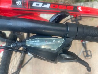 Bicicleta Montaña Talla M Roja