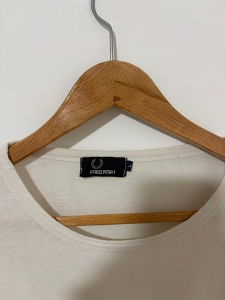 Camiseta Fred Perry Blanca Talla L