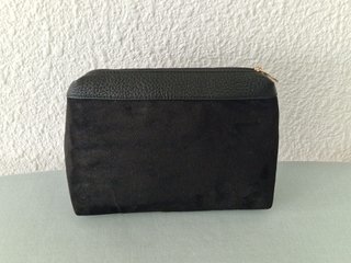 Bolso Shopper y Organizador Negro/Plata