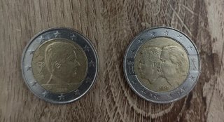 2 Monedas 2 Euros Conmemorativas