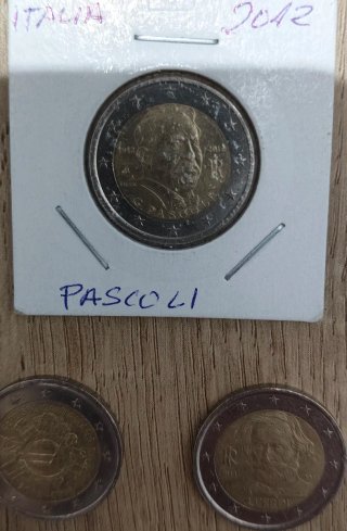 2 Monedas 2 Euros Conmemorativas