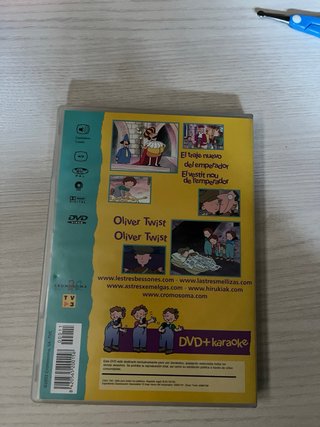 DVD El traje nuevo del emperador