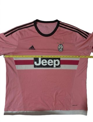 Camiseta Adidas Juventus rosa Jeep