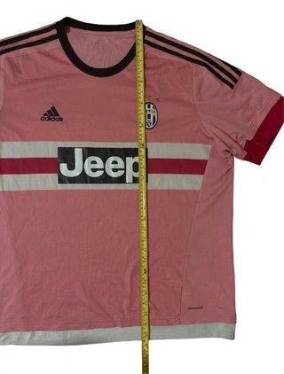 Camiseta Adidas Juventus rosa Jeep