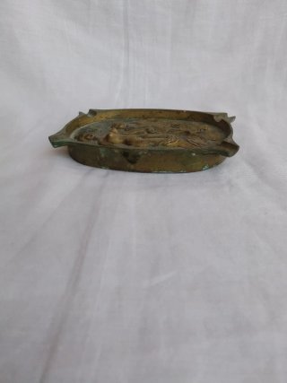 Cenicero Bronce Erótico Pareja