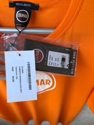 Camiseta Naranja Colmar