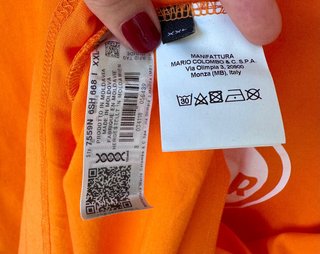 Camiseta Naranja Colmar