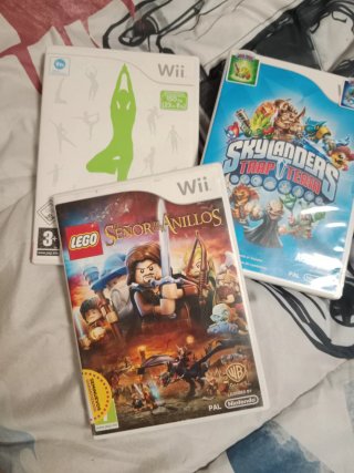 Pack 3 Juegos Wii: Wii Fit, Skylanders, Lego