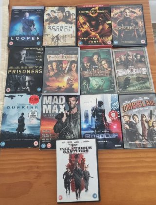 Colección Películas DVD Sagas Acción Aventura